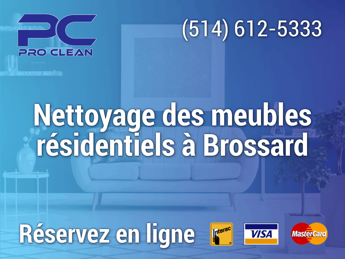 Read more about the article Nettoyage des meubles résidentiels à Brossard