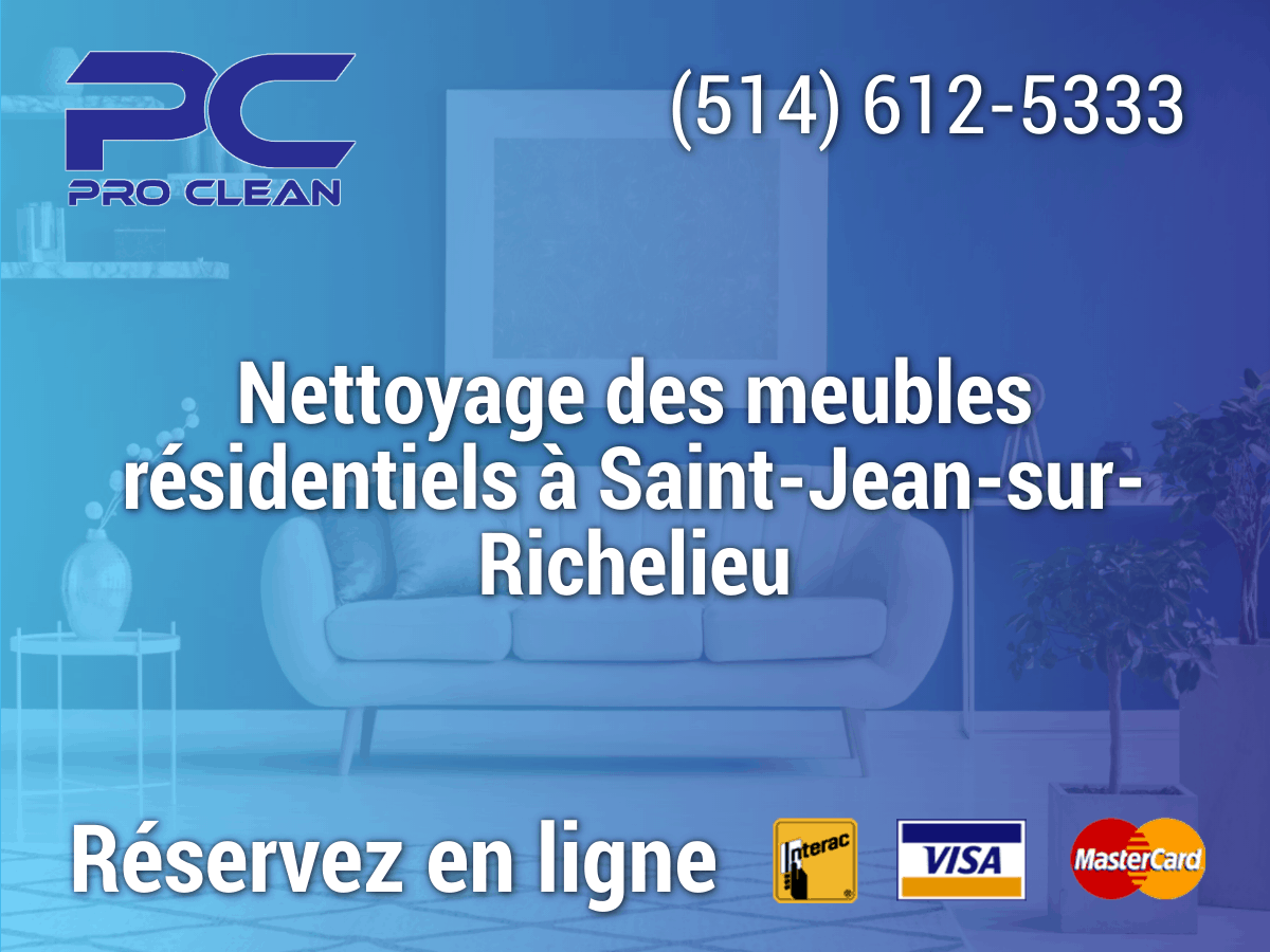 Read more about the article Nettoyage de meubles résidentiels à Saint-Jean-sur-Richelieu