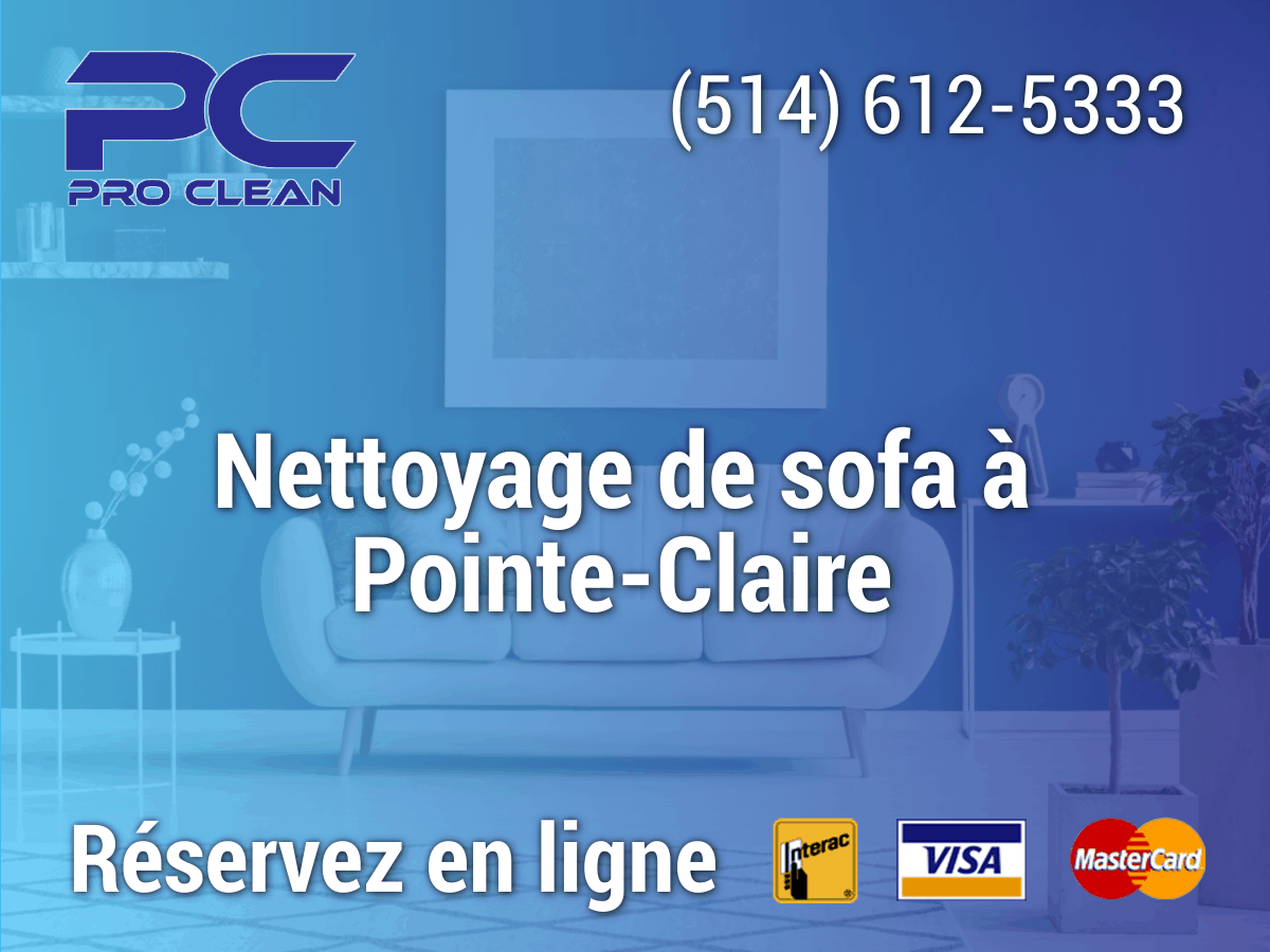 Read more about the article Nettoyage de sofa à Pointe-Claire