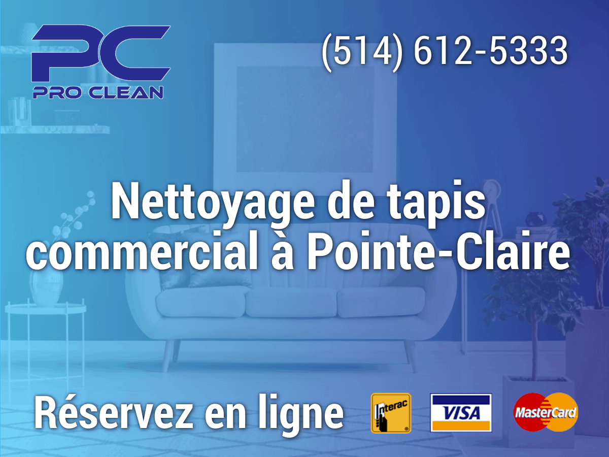 Read more about the article Nettoyage de tapis commercial à Pointe-Claire